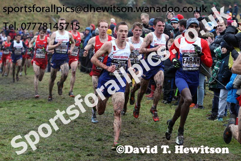 Senior mens Great Edinburgh Cross Country. Photo: David T. Hewitson/Sports for All Pics